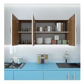 Kenzlife Canna Ceviz 60x120x22 cm Mutfak ve Banyo Dolabı