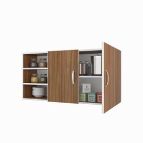 Kenzlife Castus Ceviz 60x120x22 cm Mutfak ve Banyo Dolabı