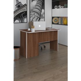 Kenzlife Ceviz 75x110x60 cm Raflı Ofis Bilgisayar Masası