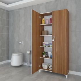Kenzlife Çilem Ceviz 188x70x32 cm Mutfak Dolabı