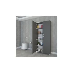 Kenzlife Çilem Gri 188x90x32 cm Mutfak Dolabı