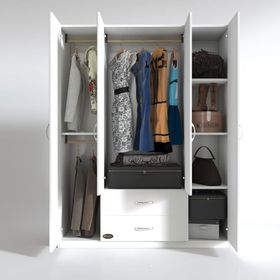 Kenzlife Deligül 180x160x52 cm Gardrop