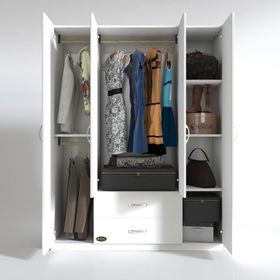 Kenzlife Deligül 180x160x52 cm Gardrop