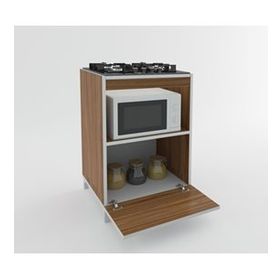 Kenzlife Demi Ceviz 85x60x57 cm Mutfak Dolabı