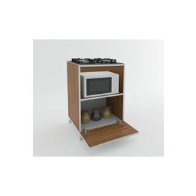 Kenzlife Demi Ceviz 85x60x57 cm Mutfak Dolabı