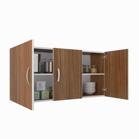 Kenzlife Dirca Ceviz 60x120x22 cm Mutfak ve Banyo Dolabı
