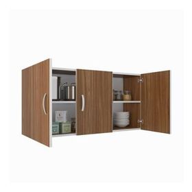 Kenzlife Dirca Ceviz 60x120x22 cm Mutfak ve Banyo Dolabı