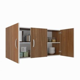 Kenzlife Dirca Ceviz 60x120x22 cm Mutfak ve Banyo Dolabı