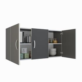 Kenzlife Dirca Gri 60x120x22 cm Mutfak ve Banyo Dolabı