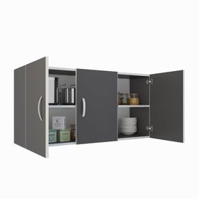 Kenzlife Dirca Gri 60x120x22 cm Mutfak ve Banyo Dolabı