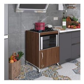 Kenzlife Doğangün Ceviz 85x60x56 Mutfak Dolabı