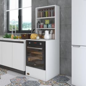 Kenzlife Esmacan Beyaz 165x60x56 Mutfak Dolabı