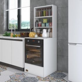 Kenzlife Esmacan Beyaz 165x60x56 Mutfak Dolabı