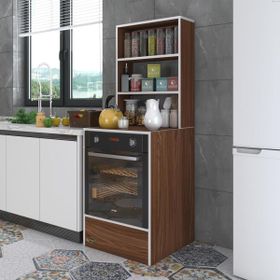 Kenzlife Esmacan Ceviz 165x60x56 Mutfak Dolabı