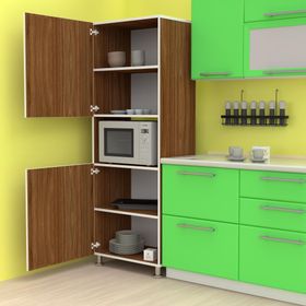 Kenzlife Fadime 185x66x45 cm Fırın Banyo Kiler Ofis Mutfak Dolabı