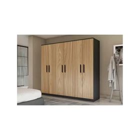 Kenzlife Fikret 180x180x45 CM Kahverengi Gardrop
