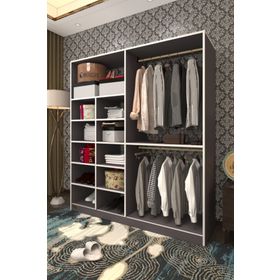 Kenzlife Fikret 180x180x45 Giysi Dolabı