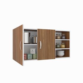 Kenzlife Fulvus Ceviz 60x120x22 cm Mutfak ve Banyo Dolabı