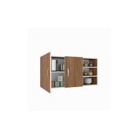 Kenzlife Fulvus Ceviz 60x120x22 cm Mutfak ve Banyo Dolabı