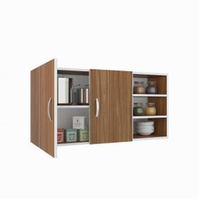 Kenzlife Fulvus Ceviz 60x120x22 cm Mutfak ve Banyo Dolabı