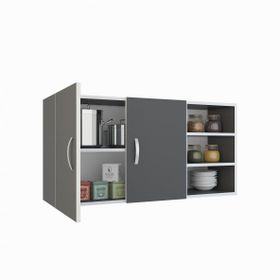 Kenzlife Fulvus Gri 60x120x22 cm Mutfak ve Banyo Dolabı