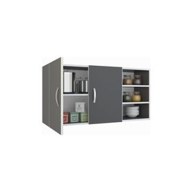 Kenzlife Fulvus Gri 60x120x22 cm Mutfak ve Banyo Dolabı