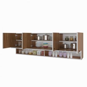 Kenzlife General Ceviz 60x150x32 cm Mutfak ve Banyo Dolabı