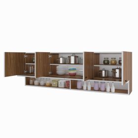 Kenzlife General Ceviz 60x150x32 cm Mutfak ve Banyo Dolabı