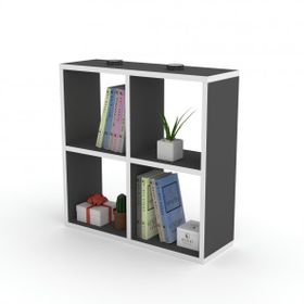 Kenzlife Gülbin 060*060*20 Gri Duvar Rafı Kitaplık