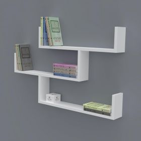 Kenzlife Gülin 055*080*20 Byz Duvar Rafı Kitaplık