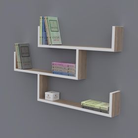 Kenzlife Gülin 055*080*20 Crd Duvar Rafı Kitaplık