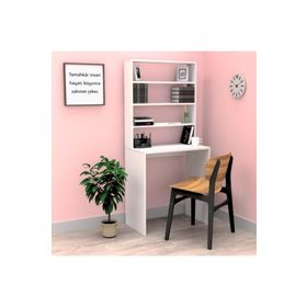 Kenzlife Hamilton70 Beyaz Bilgisayar Ofis Çalışma Masası