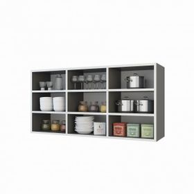 Kenzlife Hortus Gri 60x120x22 cm Mutfak ve Banyo Dolabı