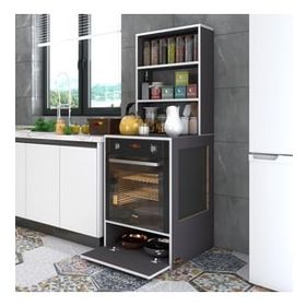 Kenzlife Hümeyra Gri 165x60x56 Mutfak Dolabı