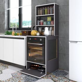 Kenzlife Hümeyra Gri 165x60x56 Mutfak Dolabı