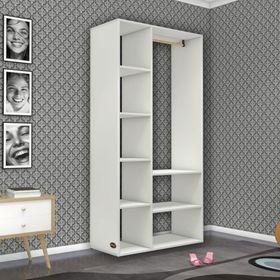 Kenzlife Hüsamettin 180*090*40 Beyaz Gardrop