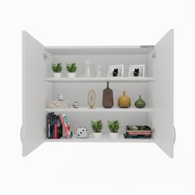 Kenzlife İdil Beyaz 90x90x32 cm Mutfak Dolabı