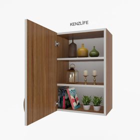 Kenzlife İrem 060.030.32 2 Raflı Kapaklı Ofis Banyo Kiler Evrak Kitaplık Mutfak Dolabı