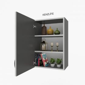 Kenzlife İrem 060.030.32 2 Raflı Kapaklı Ofis Banyo Kiler Evrak Kitaplık Mutfak Dolabı