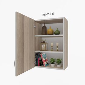 Kenzlife İrem 090.060.32 2 Raflı Kapaklı Ofis Banyo Kiler Evrak Kitaplık Mutfak Dolabı