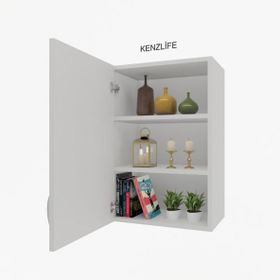Kenzlife İrem 090.060.32 2 Raflı Kapaklı Ofis Banyo Kiler Evrak Kitaplık Mutfak Dolabı