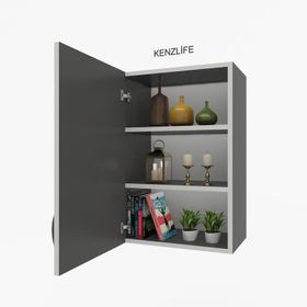 Kenzlife İrem 090.060.32 2 Raflı Kapaklı Ofis Banyo Kiler Evrak Kitaplık Mutfak Dolabı