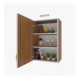 Kenzlife İrem 090.060.32 2 Raflı Kapaklı Ofis Banyo Kiler Evrak Kitaplık Mutfak Dolabı