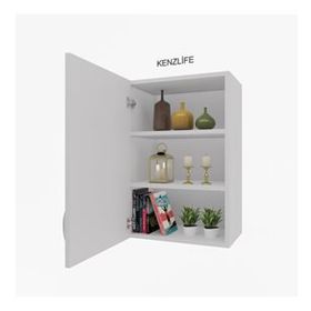 Kenzlife İrem 090.060.32 2 Raflı Kapaklı Ofis Banyo Kiler Evrak Kitaplık Mutfak Dolabı
