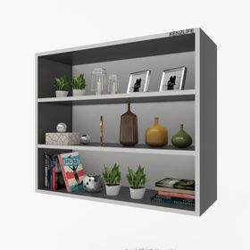 Kenzlife Itır Gri 90x90x30 cm Mutfak Dolabı