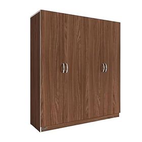Kenzlife Kaktüs 4 Kapılı Ceviz 180x160x52 CM Gardrop