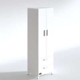 Kenzlife Kamelya 2 Kapılı ve 2 Çekmeceli 168x50x42 cm Gardrop