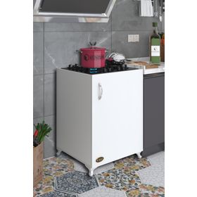 Kenzlife Kamuran Beyaz 85x60x56 Mutfak Dolabı