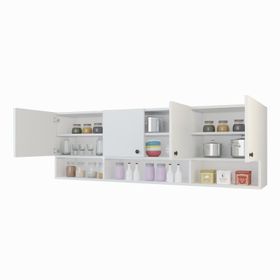 Kenzlife Konsta Beyaz 60x150x32 cm Mutfak ve Banyo Dolabı