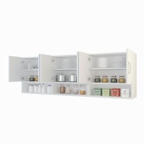 Kenzlife Liberato Beyaz 60x150x32 cm Mutfak ve Banyo Dolabı